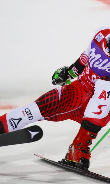 Hirscher wins parallel GS; ties for 3rd on all-time win list